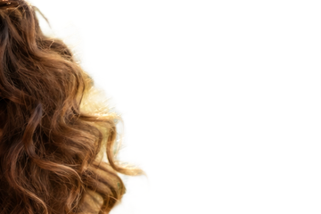 Fine hair close-up — AI cutout